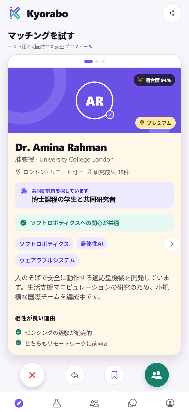 一人ずつ見ていく、ディスカバリー